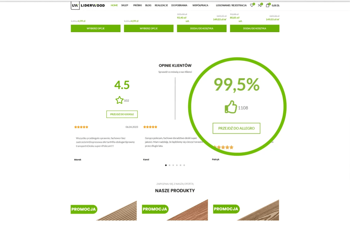 Liderwood - Widok 2